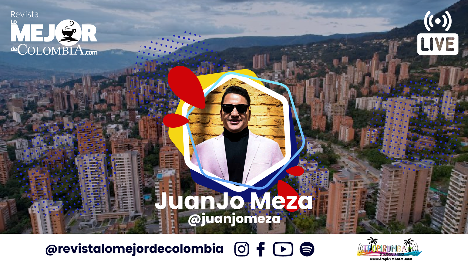 Juanjo Meza - Revista lo mejor de Colombia en Vivo!!